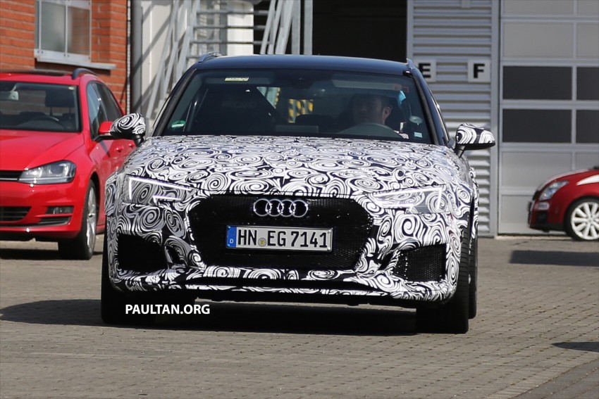 SPYSHOTS: Audi RS4 Avant shows production body 475923