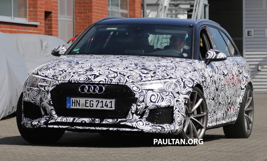 SPYSHOTS: Audi RS4 Avant shows production body 475924