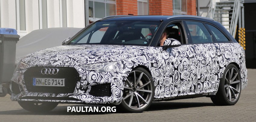 SPYSHOTS: Audi RS4 Avant shows production body 475925