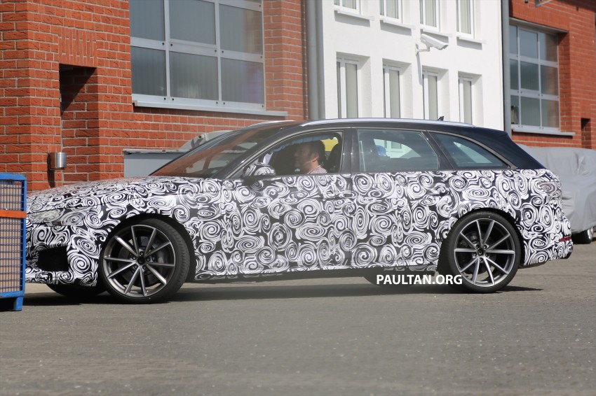 SPYSHOTS: Audi RS4 Avant shows production body 475927