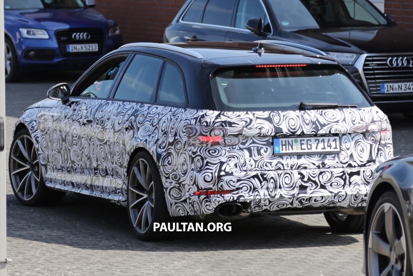 SPYSHOTS: Audi RS4 Avant shows production body 475929