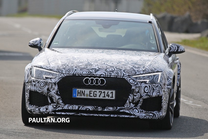 SPYSHOTS: Audi RS4 Avant shows production body 475930