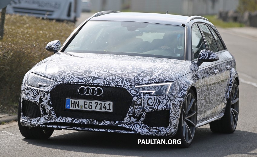SPYSHOTS: Audi RS4 Avant shows production body 475931