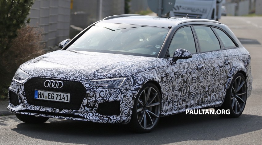 SPYSHOTS: Audi RS4 Avant shows production body 475932