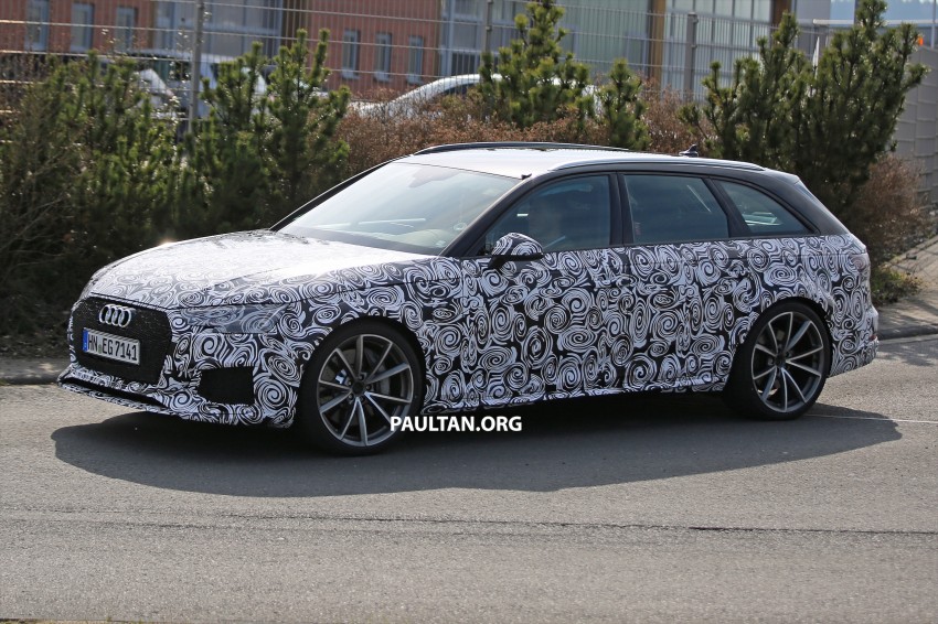 SPYSHOTS: Audi RS4 Avant shows production body 475933