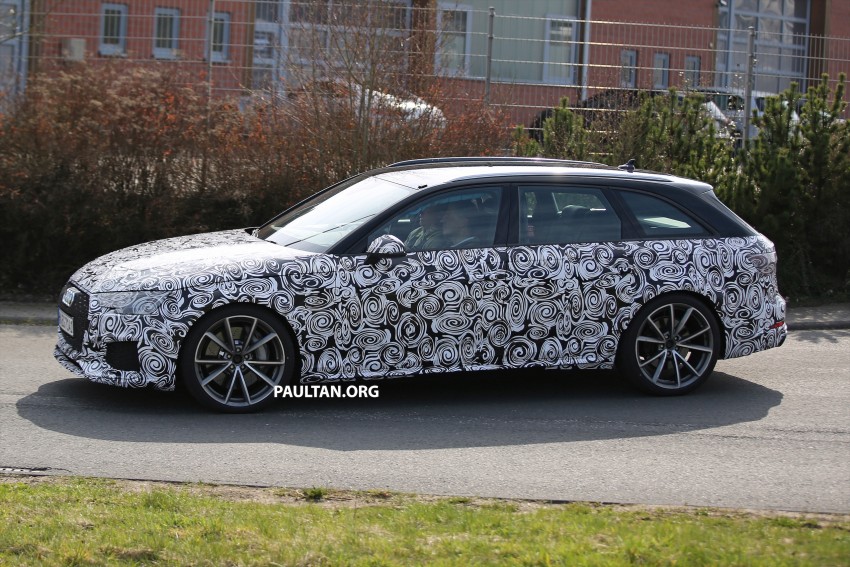 SPYSHOTS: Audi RS4 Avant shows production body 475934