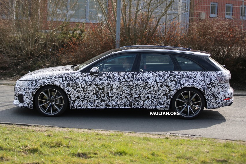 SPYSHOTS: Audi RS4 Avant shows production body 475935