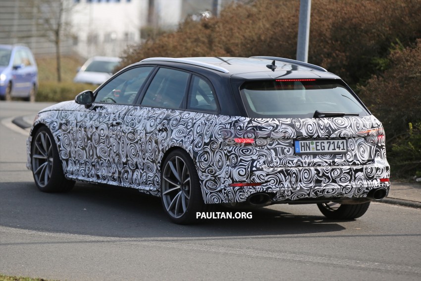 SPYSHOTS: Audi RS4 Avant shows production body 475938