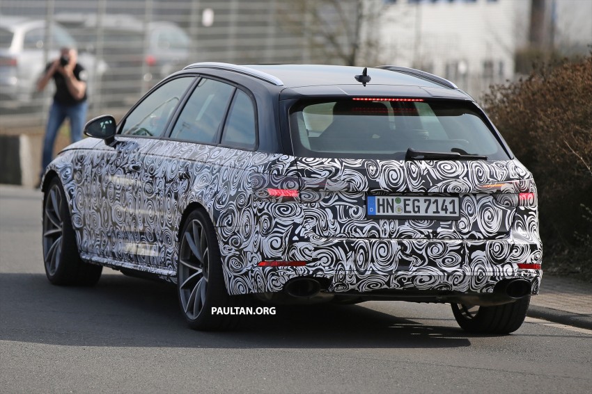 SPYSHOTS: Audi RS4 Avant shows production body 475939