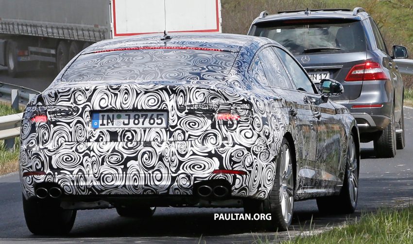 SPYSHOTS: Next-gen Audi S5 Sportback in Germany 477396