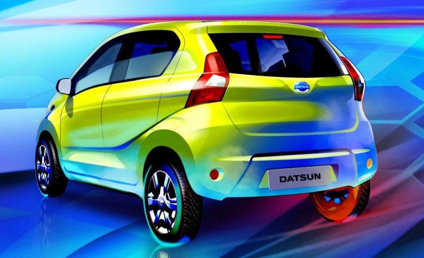 New Datsun redi-GO sketches revealed ahead of debut 475232