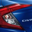 2016 Honda Civic detailed in Australia, from RM68k