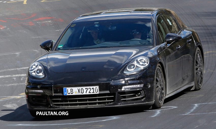 SPIED: Porsche Panamera Shooting Brake on track 478296