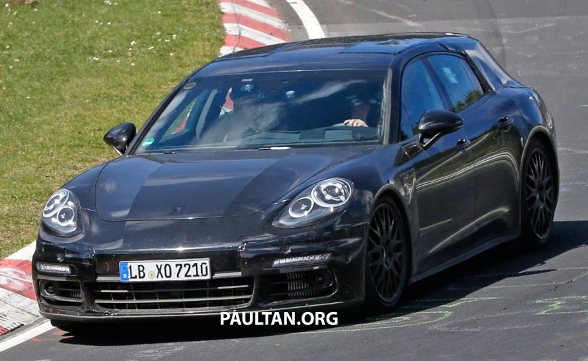 SPIED: Porsche Panamera Shooting Brake on track 478301