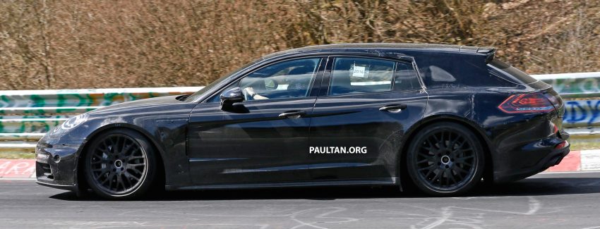 SPIED: Porsche Panamera Shooting Brake on track 478304