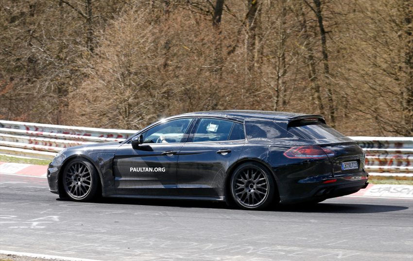 SPIED: Porsche Panamera Shooting Brake on track 478306