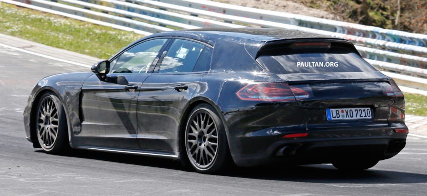 SPIED: Porsche Panamera Shooting Brake on track 478307