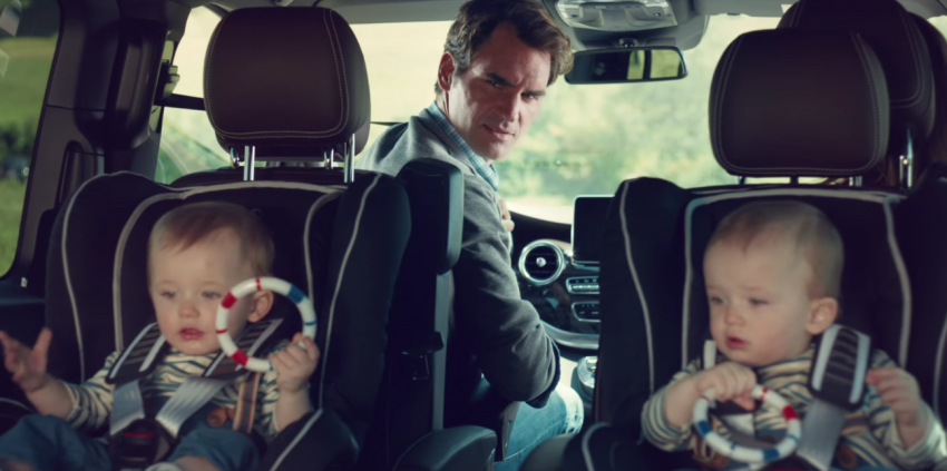 VIDEO: Mercedes-Benz V-Class ad with Roger Federer 471944