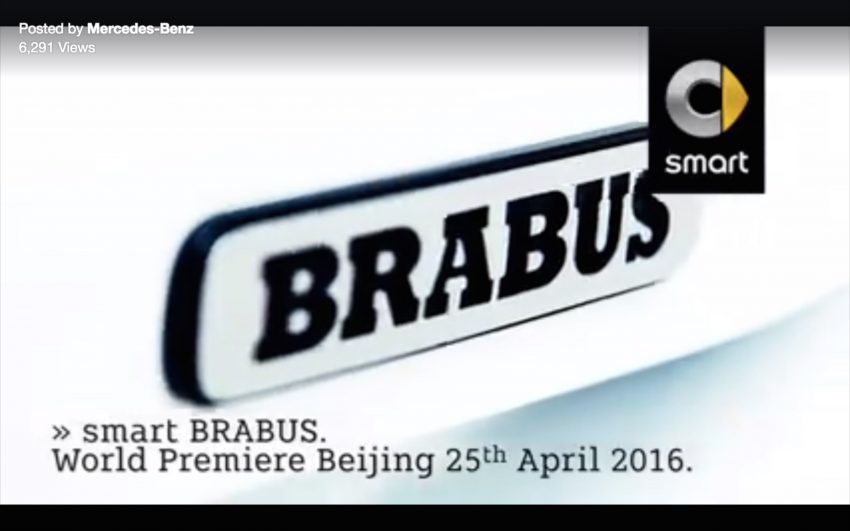 VIDEO: New Brabus fortwo, cabrio, forfour teased 482106