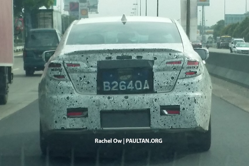 SPYSHOT: Proton Saga 2016 pamer lampu belakang 475278