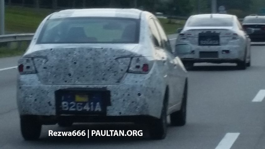 SPYSHOTS: 2016 Proton Saga, Perdana spotted again 479879