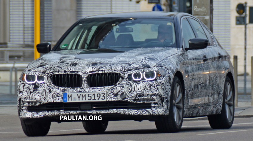SPIED: G30 BMW 5 Series M Sport shows its interior 471641