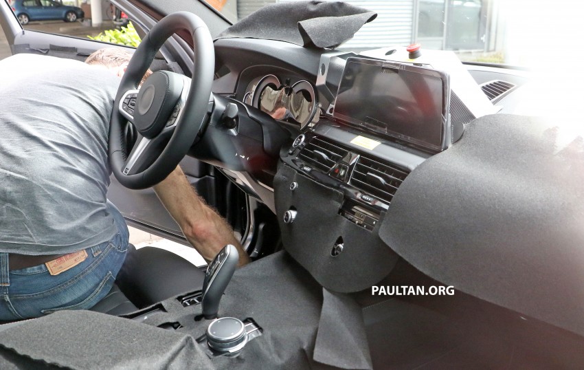 SPIED: G30 BMW 5 Series M Sport shows its interior 471651