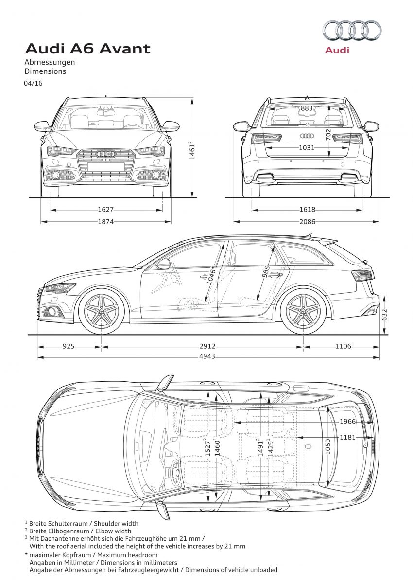 Minor refresh for Audi A6 family and A7/S7 Sportback 482546