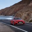 Audi TT RS Coupe dan Roadster baharu berkuasa 400 hp membuat penampilan sulung di Beijing Motor Show