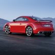 Audi TT RS Coupe dan Roadster baharu berkuasa 400 hp membuat penampilan sulung di Beijing Motor Show