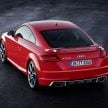 Audi TT RS Coupe dan Roadster baharu berkuasa 400 hp membuat penampilan sulung di Beijing Motor Show