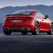 Audi TT RS Coupe dan Roadster baharu berkuasa 400 hp membuat penampilan sulung di Beijing Motor Show