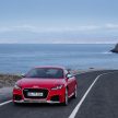 Audi TT RS Coupe dan Roadster baharu berkuasa 400 hp membuat penampilan sulung di Beijing Motor Show
