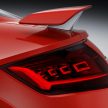 Audi TT RS Coupe dan Roadster baharu berkuasa 400 hp membuat penampilan sulung di Beijing Motor Show