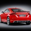 Audi TT RS Coupe dan Roadster baharu berkuasa 400 hp membuat penampilan sulung di Beijing Motor Show