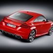 Audi TT RS Coupe dan Roadster baharu berkuasa 400 hp membuat penampilan sulung di Beijing Motor Show