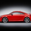 Audi TT RS Coupe dan Roadster baharu berkuasa 400 hp membuat penampilan sulung di Beijing Motor Show