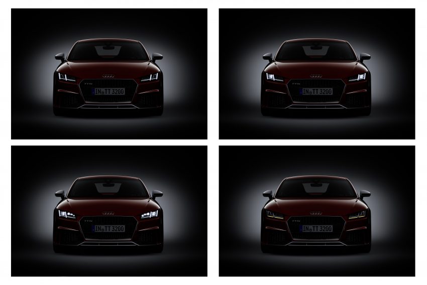 Audi TT RS Coupe dan Roadster baharu berkuasa 400 hp membuat penampilan sulung di Beijing Motor Show 483378