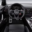 Audi TT RS Coupe dan Roadster baharu berkuasa 400 hp membuat penampilan sulung di Beijing Motor Show