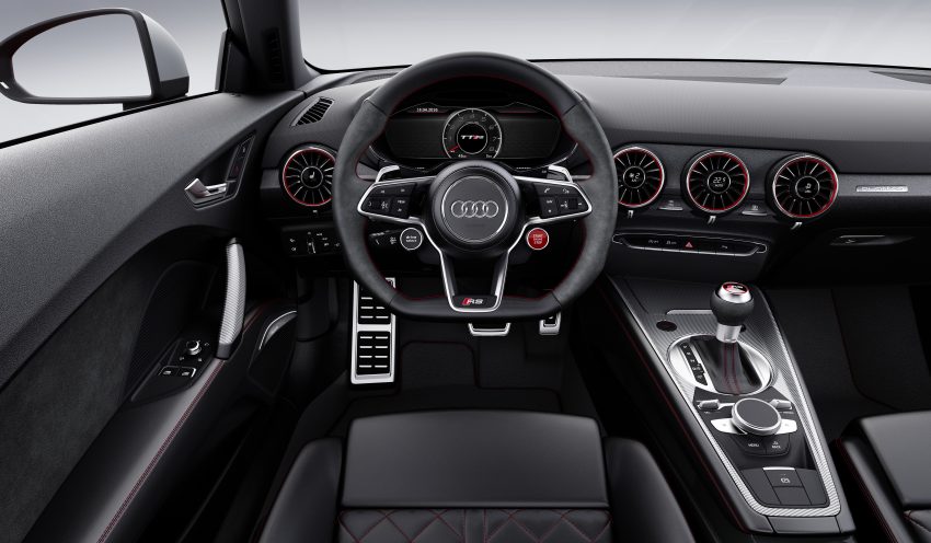 Audi TT RS Coupe dan Roadster baharu berkuasa 400 hp membuat penampilan sulung di Beijing Motor Show 483376