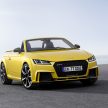 Audi TT RS Coupe dan Roadster baharu berkuasa 400 hp membuat penampilan sulung di Beijing Motor Show