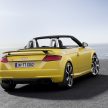 Audi TT RS Coupe dan Roadster baharu berkuasa 400 hp membuat penampilan sulung di Beijing Motor Show