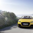 Audi TT RS Coupe dan Roadster baharu berkuasa 400 hp membuat penampilan sulung di Beijing Motor Show