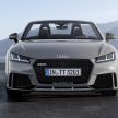 Audi TT RS Coupe dan Roadster baharu berkuasa 400 hp membuat penampilan sulung di Beijing Motor Show