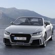 Audi TT RS Coupe dan Roadster baharu berkuasa 400 hp membuat penampilan sulung di Beijing Motor Show