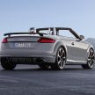 Audi TT RS Coupe dan Roadster baharu berkuasa 400 hp membuat penampilan sulung di Beijing Motor Show