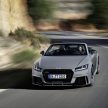 Audi TT RS Coupe dan Roadster baharu berkuasa 400 hp membuat penampilan sulung di Beijing Motor Show
