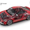 Audi TT RS Coupe dan Roadster baharu berkuasa 400 hp membuat penampilan sulung di Beijing Motor Show