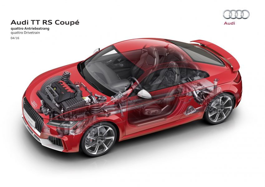 Audi TT RS Coupe dan Roadster baharu berkuasa 400 hp membuat penampilan sulung di Beijing Motor Show 483367