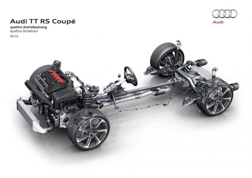 Audi TT RS Coupe dan Roadster baharu berkuasa 400 hp membuat penampilan sulung di Beijing Motor Show 483366